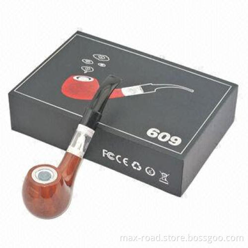Wooden E-pipe 609 Refillable Clearomizer, Big Vapor Low Resistance